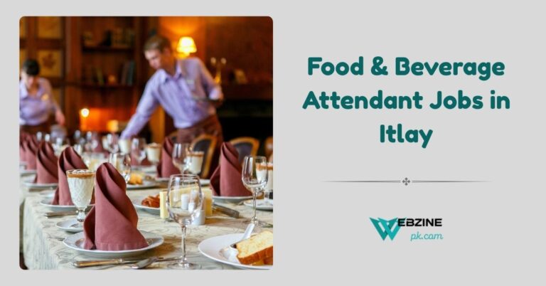 Food & Beverage Attendant Jobs in Itlay