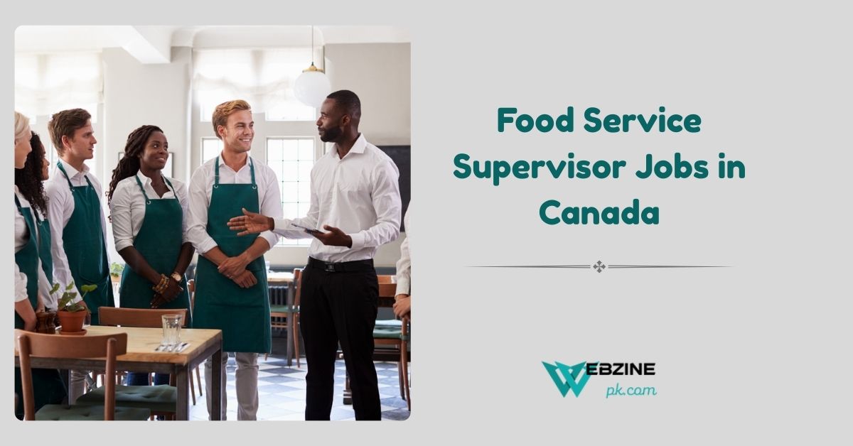 Food Service Supervisor Jobs in Canada